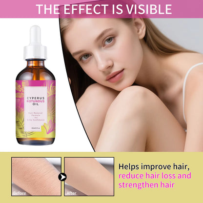 Transform Your Skin with Multi-Action Hair Reduction Oil - 60ml of Natural Jojoba & Almond Blend for Softer Skin and Gentle Hair Growth Control